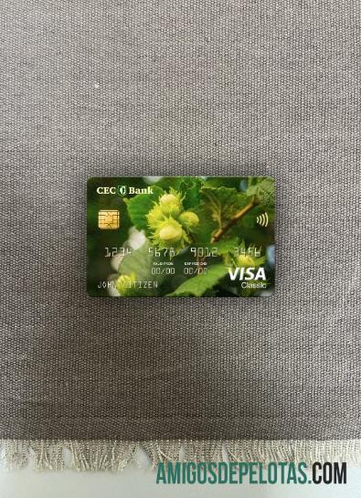 Romênia CEC Bank Visa Classic Card Photolook Front amostra
